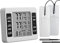 CAMWAY Wireless Thermometer,Digital Refrigerator Freezer Thermometer,Alarm Fridge Thermometer with Sensors and Temperature Monitor, MAX/MIN Thermometer for Home,Warehouses,etc
