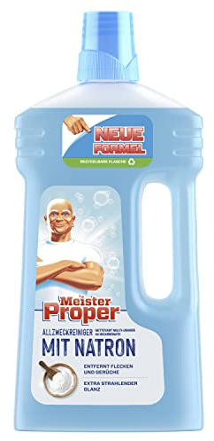 Meister Proper Allzweckreiniger Flüssig mit Natron, leistungsstarke Reinigungskraft fürs gesamte Zuhause, 1L