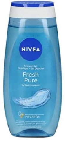 Nivea - Gel doccia da donna/uomo Fresh Pure, 250 ml