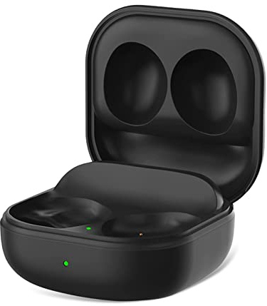 Cuifati Coque de Charge sans Fil pour Buds 2, Prend en Charge la Charge sans Fil et Filaire Qi, étui de Charge pour écouteurs de Remplacement 700 MAh avec Bouton de Synchronisation