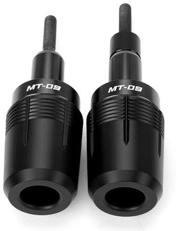 Motorrad Sturzpads Sturzschutz Für MT09 Tracer 2025 2024 MT-09 SP 2021-2026 | MT 09 2025 2024 MT09 SP 2022 2023 TRACER9GT MT-09 TRACER zubehör Motorrad Rahmen Schieber Crashpads Protektoren (Schwarz)