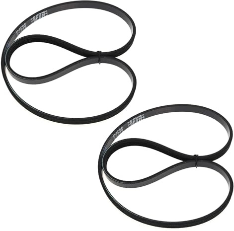 SG Store 2pcs Courroie d'entraînement 5PJ746V Compatible avec Stihl TS410 Coupe-disque Remplace la Courroie de Scie à Béton à Boucle Fermée en Caoutchouc 9490-000-7901