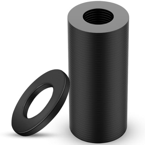 Lot de 50 rondelles plates M3, noires, rondelles de carrosserie, rondelles en acier au carbone pour vis, écrous, tige filetée, M3 x 7 mm x 0,5 mm