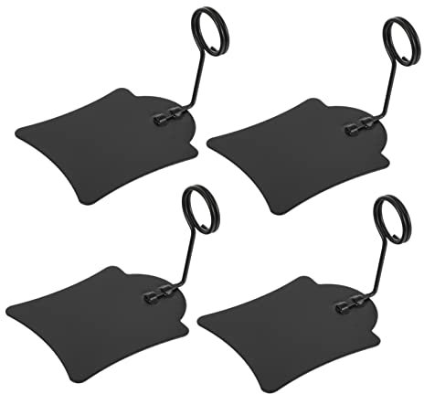 FOYTOKI 3sets Etikettenhalter Schreibtisch Schildständer Display Rack Supermarkt Sulies Werbung Draht Clip 5 Stücke * 3