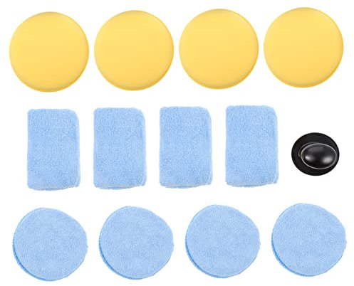 iplusmile 13stücke Teiliges Manuelle Polierwerkzeuge Und Reinigungsbürsten Für Vielseitige Polierpads Bunten Farben Für Effektives Autowachsen Und Pflege
