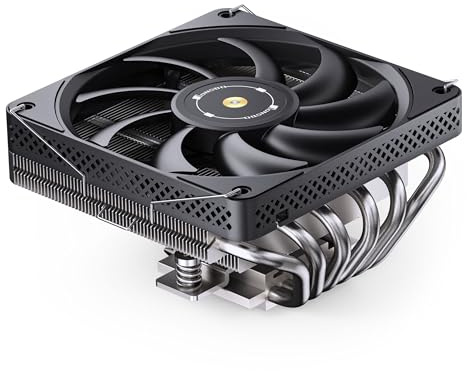 Jonsbo HP-600 CPU-Kühler, Low-Profile, 120mm PWM, ARGB, 6 Heatpipes – kompakt & leistungsstark