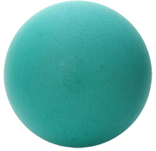 NIDONE Indoor-Fußball, 20, 3 cm, leiser und weicher Kleinkind-Fußball, wasserdichter, Leichter PU-Schaum, stoßdämpfende Jonglierbälle für drinnen und draußen, Grün