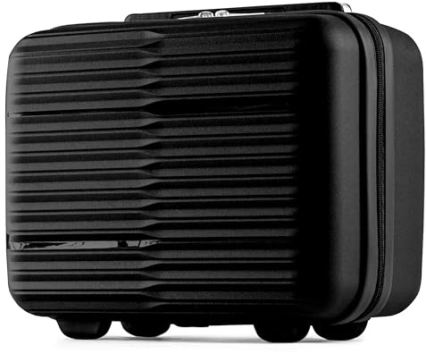 POSH Kleiner Koffer S Hartschale 27x35x17 cm - 14L Beauty Case aus Polypropylen - Ultraleichter 0,8 kg Reise-Organizer & Schminkkoffer - Robuste Kulturtasche für Damen & Herren