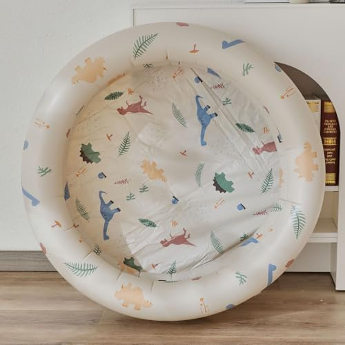 Picysa Piscina a Palline Gonfiabile per Bambini Fossa a Palline Parco Bambino Forma Rotonda 143 X 30 Cm, PVC colorato Interno ed Esterno con Recinzione di sicurezza per Giocattoli