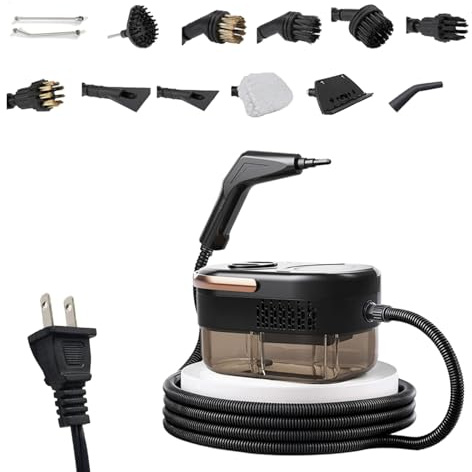 Snorvixre Potente 1200 W Pulitore Nebbia Mano 110 V, con dispositivo Tocco, evidenziando 6 impostazioni modificabili per varie pulizia profonda del viso, pulitore di grande capacità