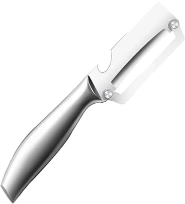 Vegetable Peeler with Ergonomic Handle Bottle Opener Food Prep Peeler for Veggie Fruit Carrot Orange Potato Kitchen Gadget