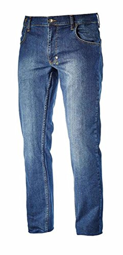 Utility Diadora, Abbigliamento da Lavoro, PANT STONE, colore BLUE BLEACHED DENIM, taglia M