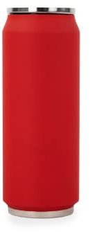 Yoko Design - CANETTE SOFT ISOTHERME 500 ML COLORIS ROUGE SOFT