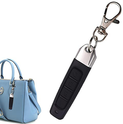 Abridor de puerta de garaje remoto | Mandos a distancia para abrepuertas para puerta de garaje | Mando a distancia universal rectangular con llave para puerta de garaje de 4 canales Generic