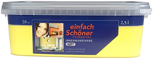 Wilckens Innenwandfarbe matt, 2,5 l, Sonnig Gelb