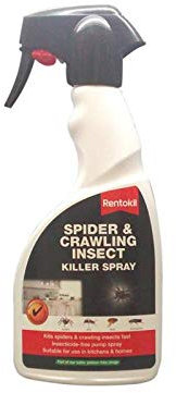 Rentokil Spider & Crawling Insect Killer Spray 500ml - New and Improved