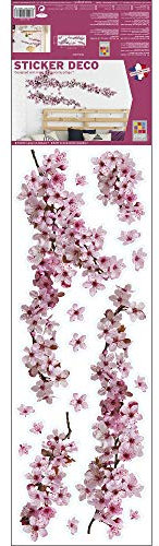 Décoration adhésive Branche NOISETIER [1 Planche 24x68 cm]