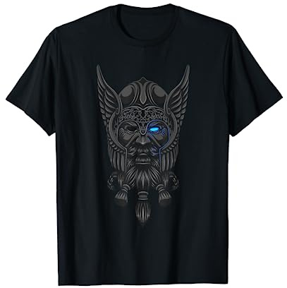 Allfather Odin - Dieu corbeau - Dieu nordique viking à T-Shirt