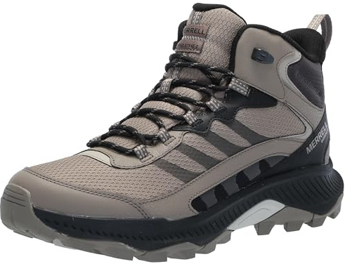Merrell Men's Speed Strike 2 Mid Waterproof Hiking Boot, Fungi, 10.5