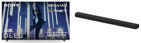 Sony BRAVIA 8 OLED 65 Pollici 4K HDR Google Smart TV (2024) BRAVIA Theatre Bar 9