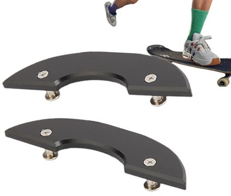 Skateboard-Schwanzschutz-Set | Schutzschutz, 13 cm Board Tail Longboard-Schutz, Tail Safety Guard Skateboard-Ausrüstung, Skateboard-Unterschutz für Mainstream-Longboard, TPU verschleißfest