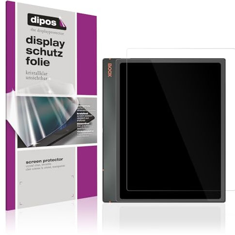 dipos I 2x Schutzfolie klar kompatibel mit Onyx Boox Note Air3 Folie Displayschutzfolie