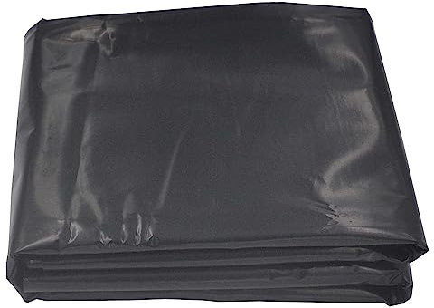 HDPE-Fischteichfolie, wetterbeständig, wasserdicht, Teichmembran, undurchlässige Auskleidung für Fischteiche, Brunnen, 1 x 1 m