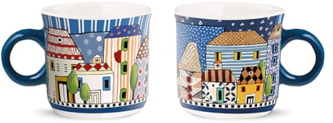 Egan Set 2 Minimug Paese Mio Blu Ml.80