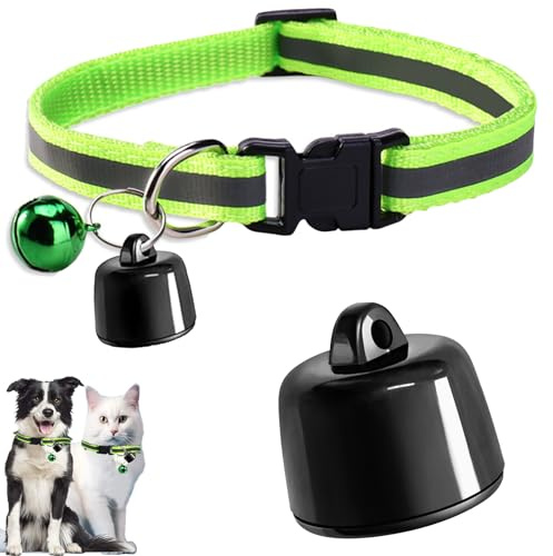 Chat Tracker, Traceur GPS pour Chat & Chie, Gps Cha-t, Traceur GP-S Cha-t, Compatible iOS & Android, sans Frais Supplé Mentaires, Trace-ur GP-S Intelligent pour Animaux De Compagnie, Cha-t & Chie