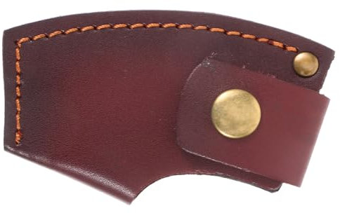Housoutil Camping Gear Essential: Sturdy Leather Cover Protective Sleeve for Safe for Family Friends