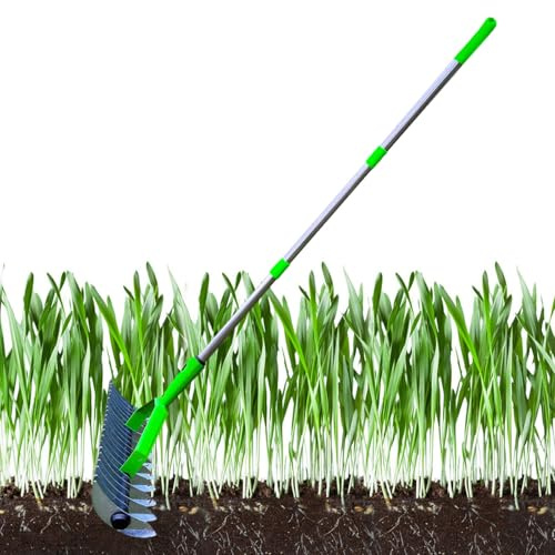 Rastrello da Giardino | Attrezzo da Giardinaggio Portatile,Rastrello Per Rimuovere Il Feltro - Ideale per Cortili Terrazzi Balconi Viali Giardini