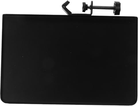 TIKODIDA 1 Bandeja para Tarjeta de Sonido Soporte para Micrófono Ajustable de Hierro Alta Capacidad de Carga para Transmisión en Escenario, Oficina y Estudio