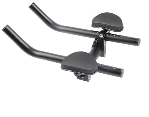 Glomc Aluminum For TT Handlebar For Aero Bars For Road Mountain Bike, Adjustable For Triathlon Time Trial Cycling Hand Rest With 22Mm Diameter Grip Tray(0609type)