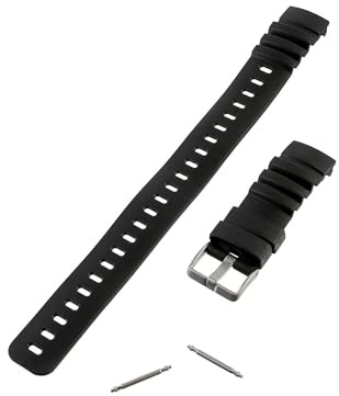 Suunto Dive Ersatzarmband-Set für den HelO2, Vyper, Gekko und Zoop, Schwarz