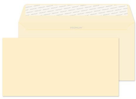 Blake Business - Cream Wove Envelopes DL (110 x 220mm) - Pack of 25 - Premium 120GSM - FSC Certified - Cream Envelopes - Business/Office Supplies - Laser & Printer Compatible (61254)