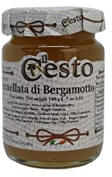 Marmellata di Bergamotto Conserva Agrume Tipico Calabrese Prodotti Tipici (Grammi 100)