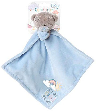 Tiny Tatty Teddy Me To You Bear You Are Loved Baby Boy Comforter, Blue (AGB92036)