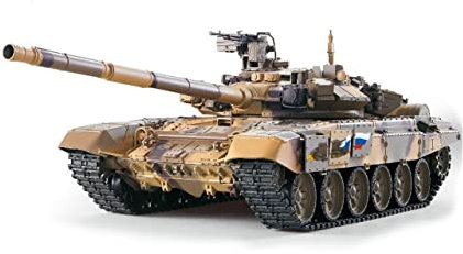 RC Panzer Russland T90 1:16 mit Rauch&Sound und Stahlgetriebe -2,4Ghz - V7.0