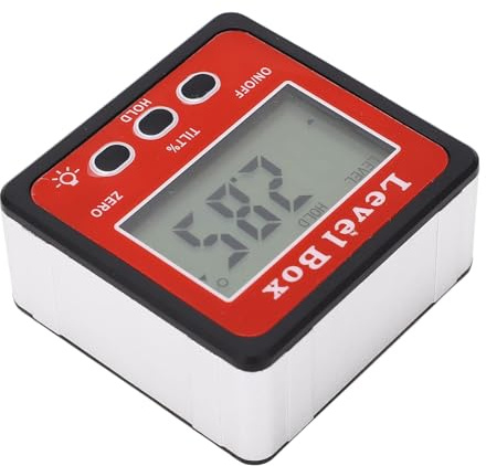 Bevel Box Magnetic Level Box Digitaler Winkelmesser Winkelmesser Neigungsmesser für Zimmerei, Bau, Mauerwerk