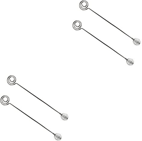 Beaupretty 4pezzi Inossidabile per Miscelazione Agitatore per Strumento per Trattamenti e Colori per