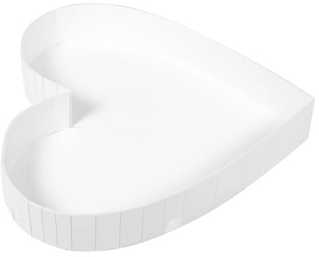 NUOBESTY Contenedor Innovador Con Forma De Corazón Para Globos Caja De Plástico Para Decoración De Fiestas Cumpleaños Y Bodas