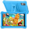Tablet per bambini 7 pollici Android 13 Tablet con Display IPS, 8GB RAM+64GB ROM(128 GB Espandibile), Controllo Parentale, Bluetooth, WiFi, App Pre-installed, Tablet Educativo con Custodia（Blu）