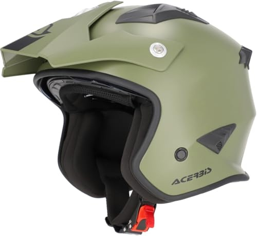 Acerbis Casco Jet Air 2206 Verde Militar XL