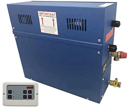 Vaporizador de Sauna, Sistema comercial de ducha del generador de vapor de sauna autónomo 10. 5kw Generador de baño de vapor de la habitación de la sauna con controlador for calefacción de espacio ade