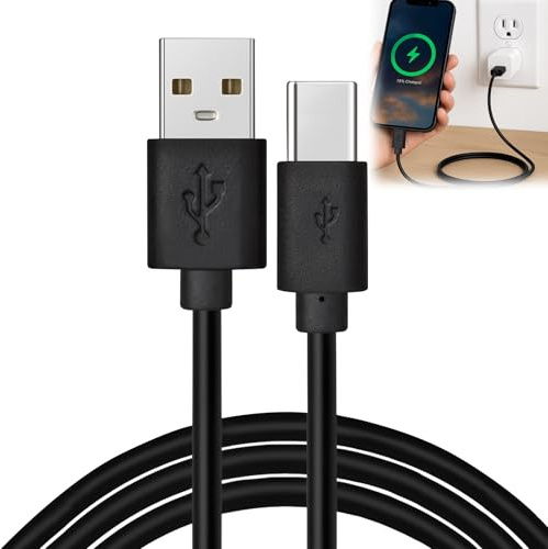 BOULESENM 1M Cable USB Type c pour Black-View BL6000 Pro BV5100 BV5900 BV6300 BV6600 BV6800 Pro etc. Câble usb c 10mm Connecteur Chargeur Micro USB Fur Transfert de données et Charge Rapide 3A