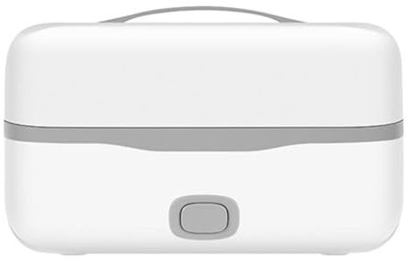 Lunch Box Elettrica 250W - Scaldavivande 2L con 4 Contenitori in Acciaio Inox per Ufficio e Casa(220V)