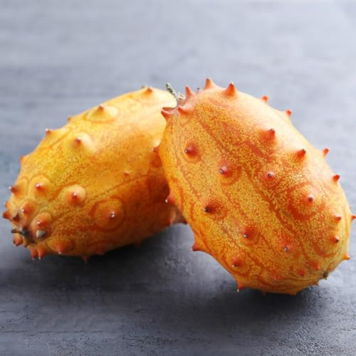 Semillas de kiwano, jardín de Cucumis metuliferus, semillas de pepino, huerta verdes raras de balcón 400pcs