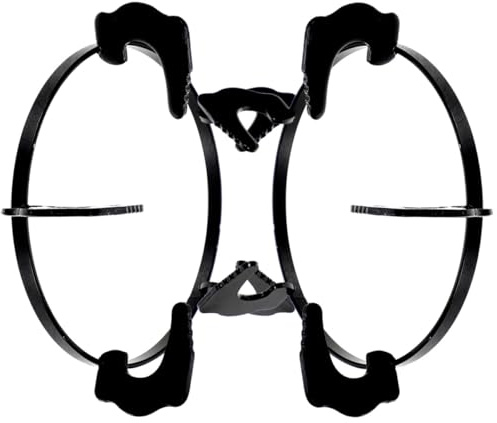 Healeved Soporte Antideslizante para Estufa de Gas 2 Piezas Rejilla Metálica para Wok y Ollas Accesorio Resistente y Práctico para Cocina Segura y Estable