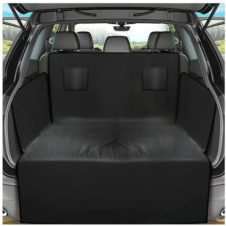 YIBAJIO Car Boot Protector, for Kia Sportage 2000-2018 2019 2020 2021 2022 2023 2024 2025 Nonslip Waterproof Dog Car Seat Cover with Side Protection and Easy to Clean