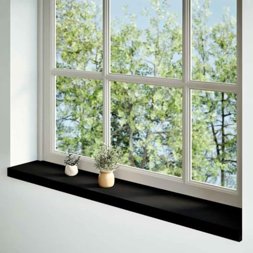 Lumanois Davanzali 2 pz Marrone Scuro 110x20x2 cm Legno Massello Rovere,Articoli di ferramenta,Materiali da Costruzione,Materiali per finestre,Telai per finestre,7.85kg-4009177